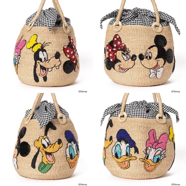 お待たせ致しました♫本日より＜Disney＞カゴバック発売です