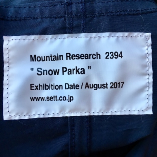 Mountain Research（マウンテン リサーチ）