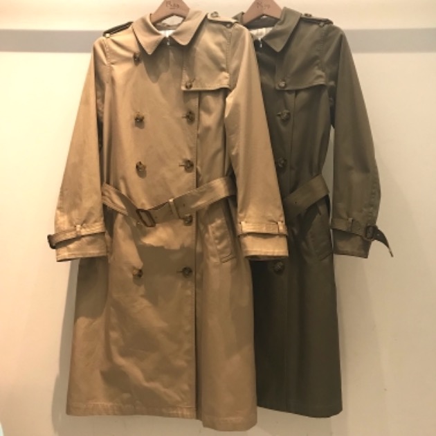 BEAMS トレンチコート　ベージュ　定価25000