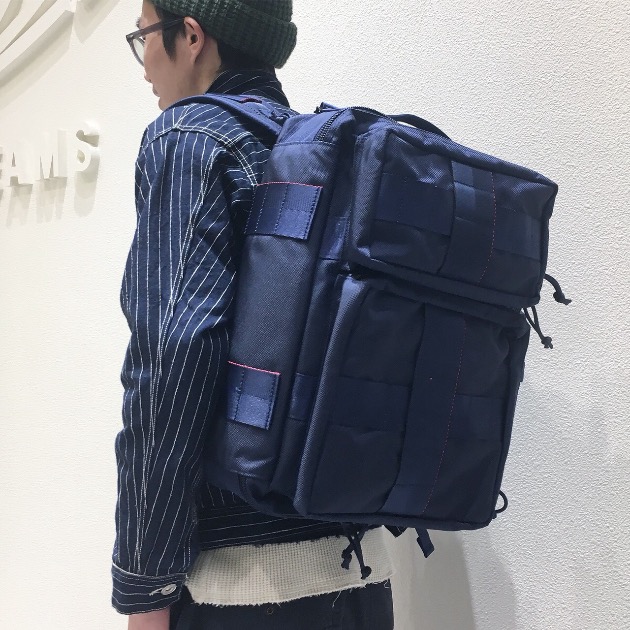 BRIEFING × BEAMS PLUS / 別注 3WAY BAG NAVY bckediri.beacukai.go.id