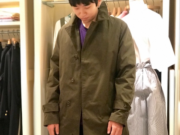 THE NORTH FACE PURPLE LABEL × BEAMS/別注 ステンカラーコート 