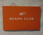 【BEAMS CLUB】のご案内です！