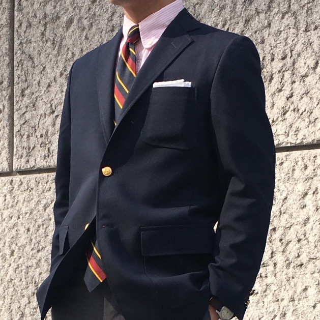 SPORTCOATオーダーでのネイビーブレザー｜ビームス プラス 丸の内｜BEAMS