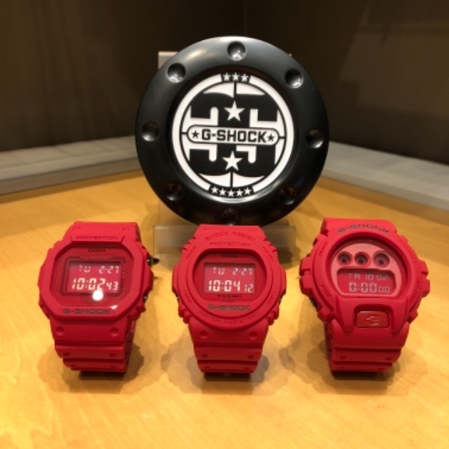 G shock shop red out price