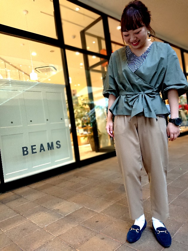 このブラウス お洒落度高いです ビームス アウトレット 越谷 Beams