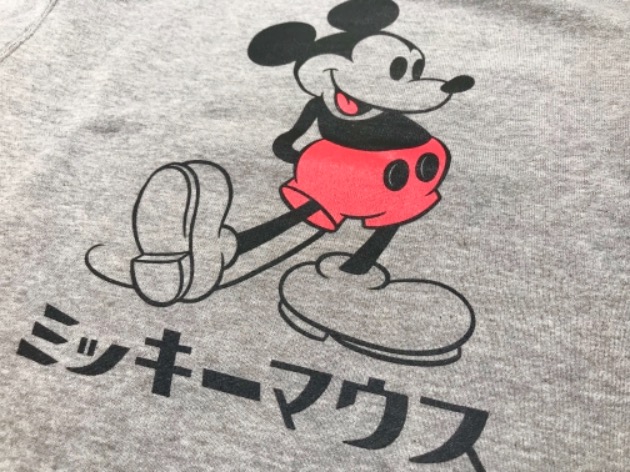 LOOPWHEELER×BEAMS トレーナー  ミッキーマウス Disney