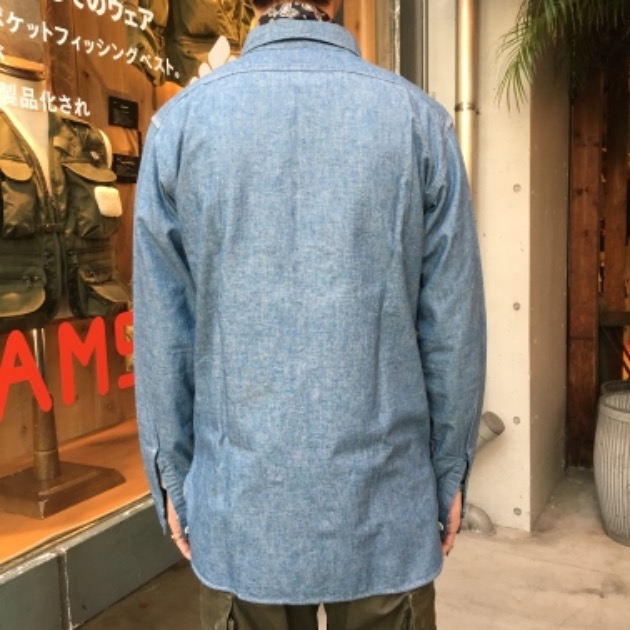 WAREHOUSE（ウエアハウス）`Chambray Work Shirts`｜BEAMS PLUS