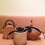 かごバッグ続々と…