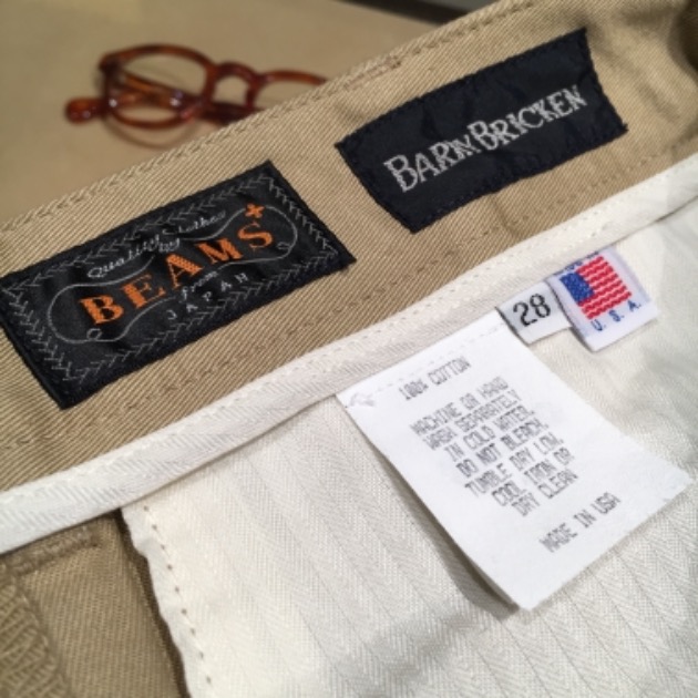 BARRY BRICKEN 1P CHINO TROUSERS｜ビームス プラス 丸の内｜BEAMS