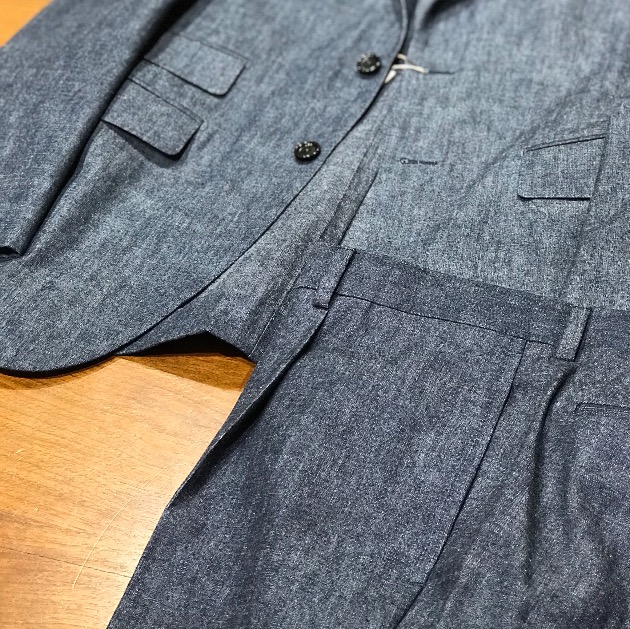 デニムスーツ追加報告。｜ビームスF／インターナショナル