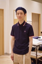 父の日ギフトに FRED PERRY × BEAMS / 別注 ツイン ティップライン ポロシャツ