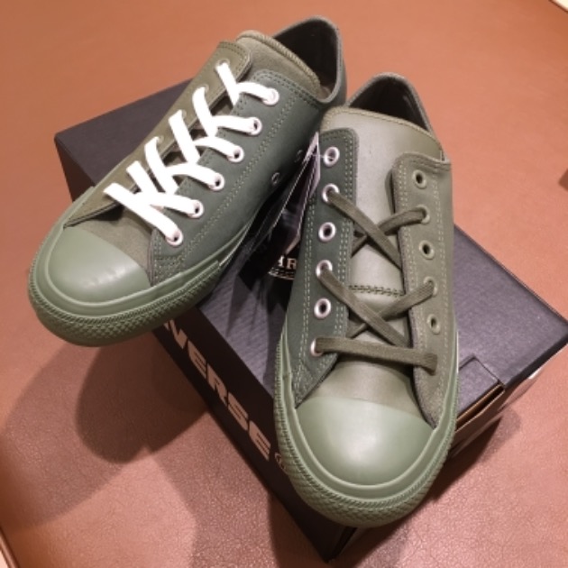 サイズ8h27cm新品　エンジニアードガーメンツ　CONVERSE　BEAMS　コラボ　27cm