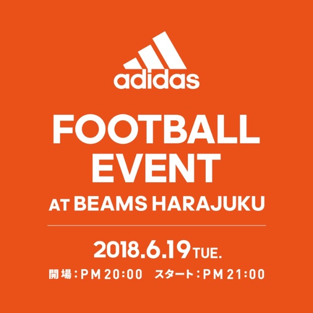 FOOTBALL EVENT at BEAMS HARAJUKU