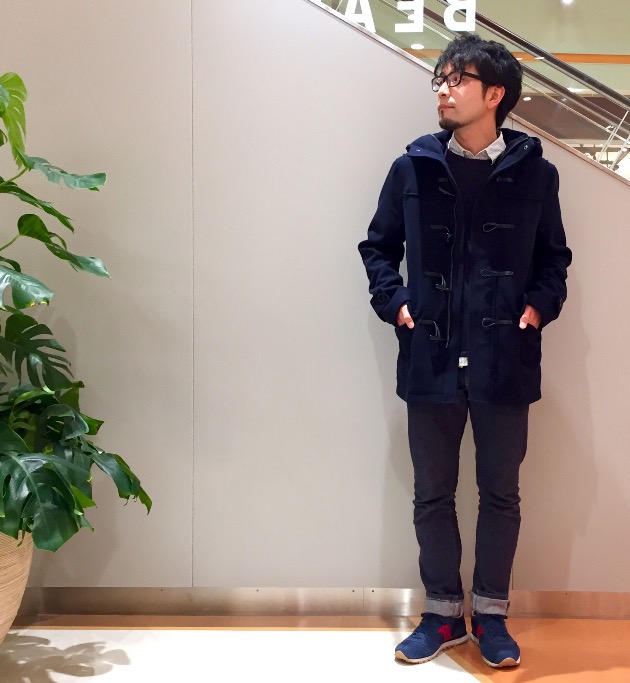 BEAMS ビームス ダッフルコート 42-19-0051 L牛革 - ダッフルコート