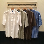今着たい、旬な半袖シャツ入荷しています。