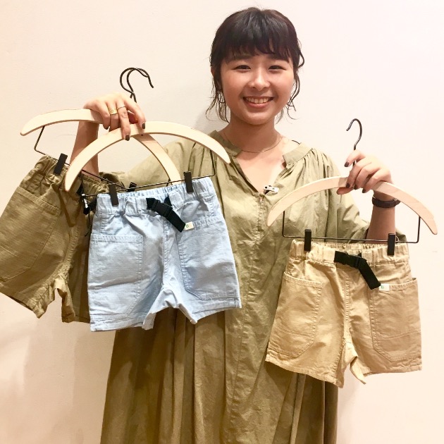 〈BEAMS mini〉綿100！薄手ショートパンツのご紹介！