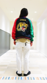 東洋エンタープライズのスカジャン（蘊蓄あり）