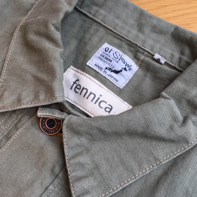 orSlow×fennica 後付けポケットのカバーオール｜BEAMS JAPAN
