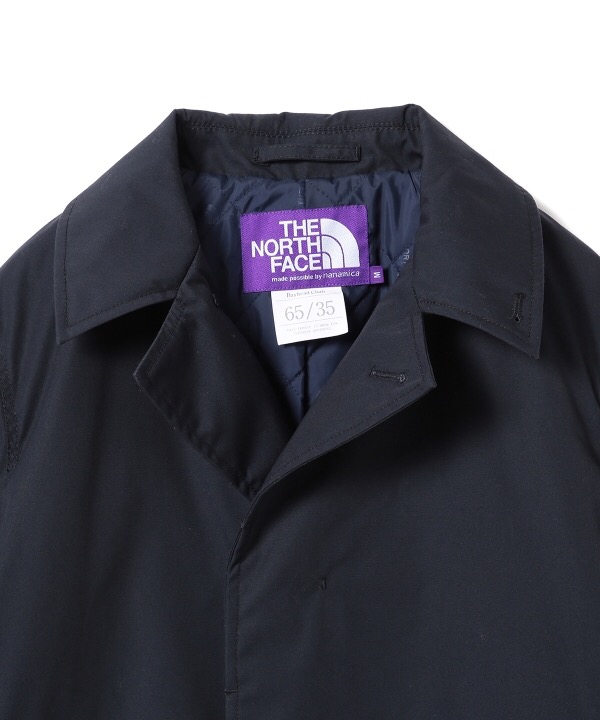 the north 販売 face purple label beams 別注 ステンカラーコート 18aw