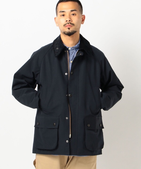 barbour ビデイル beams plus 2レイヤー 別注ちょっと袖が短かったです