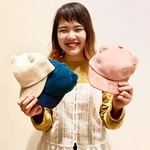 〈BEAMS mini〉耳が愛らしい！コーデュロイクマキャップのご紹介！