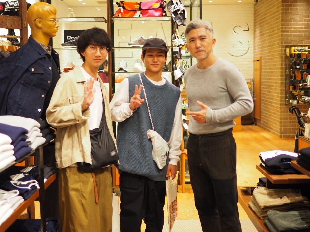 ビームス 仙台でスタイリング勉強会