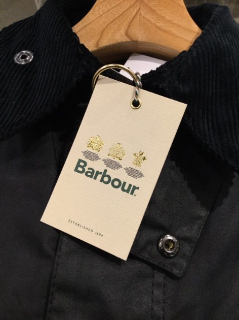 丸の内 本日のBarbour（2018秋冬商品入荷）｜ビームス ハウス 丸の内