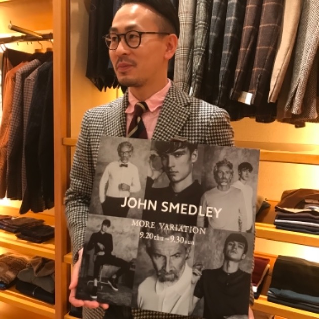 JOHN SMEDLEY＞イベント開催します。｜ビームス ハウス メン 横浜｜BEAMS