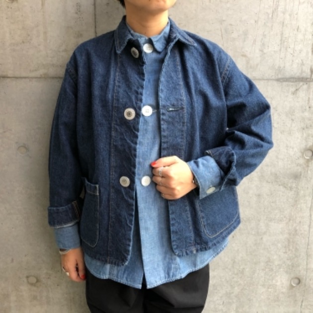 orslow×BEAMSBOY別注ビッグボタンコマーシャルカバーオール-