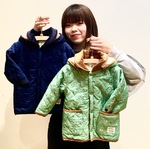 〈BEAMS mini〉裏地がふわふわ！ツリーキルティングコートのご紹介！