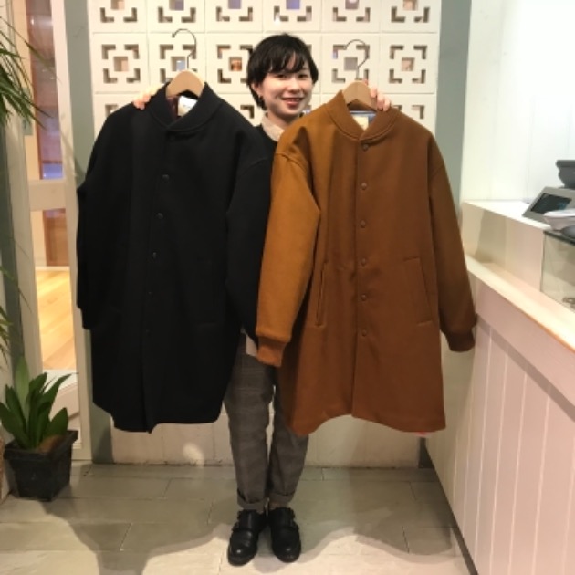 スタッフお勧めアウター！！ロング丈編。と、キャンペーンのお知らせ 