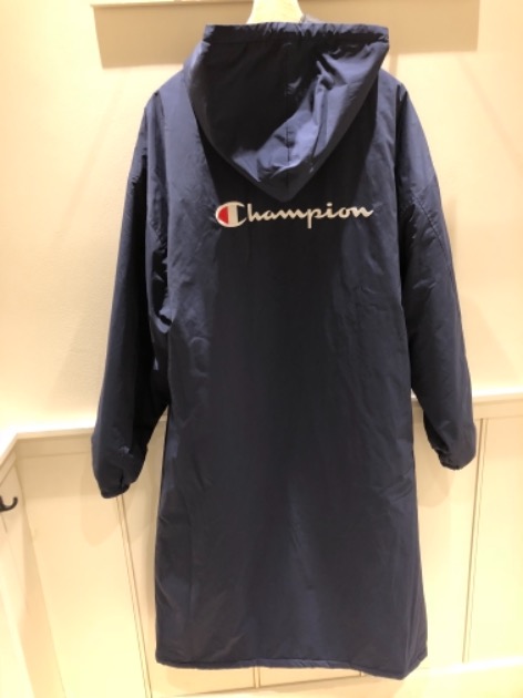 champion × BEAMS / 別注 ベンチコート入荷致しました。｜ビームス 柏｜BEAMS