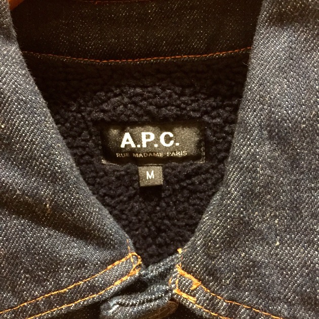 A.P.C. デニム ボアジャケット A.P.C. FRGMT. Grand Jack jacket | Jackets