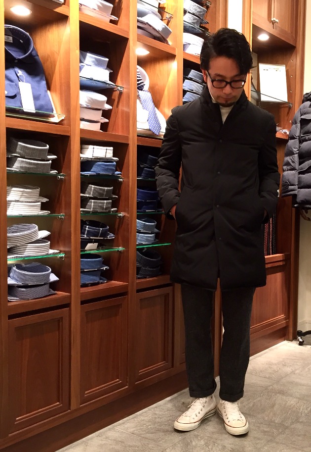 ビームス beams 中綿 チェスターコート ブラック M ダウンコート ビームス beams 中綿 チェスターコート ブラック M ダウンコート