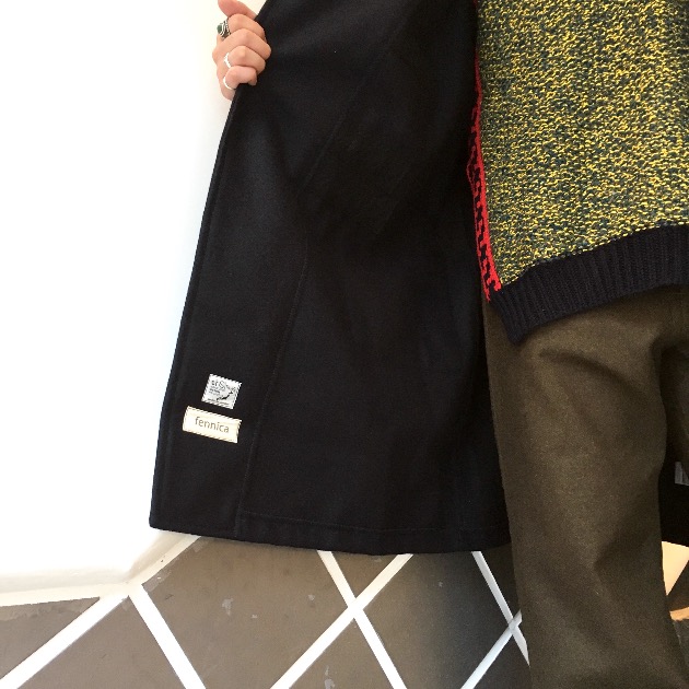 orslow × fennica Navy duffle coatGlove - ダッフルコート