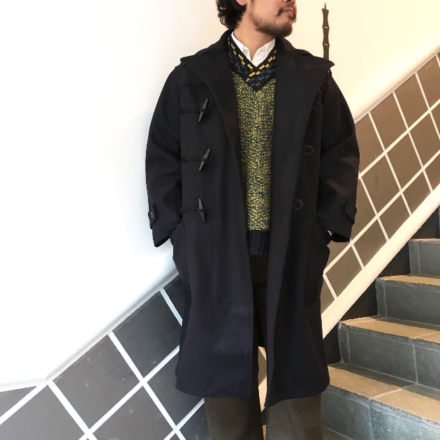 orslow × fennica Navy duffle coatGlove - ダッフルコート