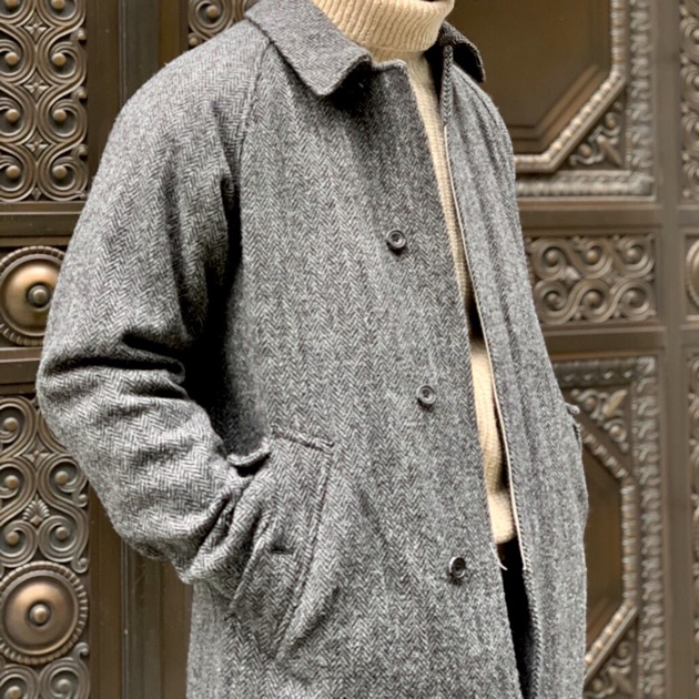 HARRIS TWEED BALMACAAN COAT｜ビームス プラス 丸の内｜BEAMS