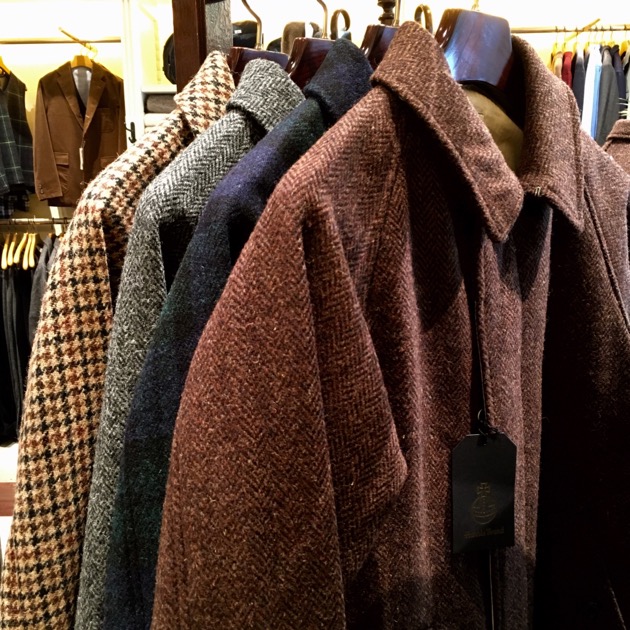 HARRIS TWEED BALMACAAN COAT｜ビームス プラス 丸の内｜BEAMS