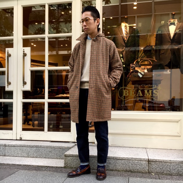 HARRIS TWEED BALMACAAN COAT｜ビームス プラス 丸の内｜BEAMS