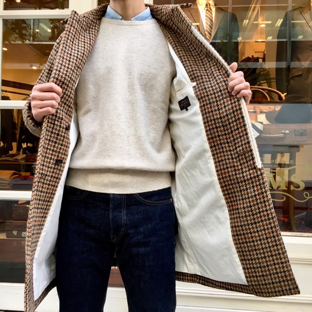 HARRIS TWEED BALMACAAN COAT｜ビームス プラス 丸の内｜BEAMS