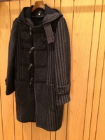 ダズル迷彩ダッフルコート