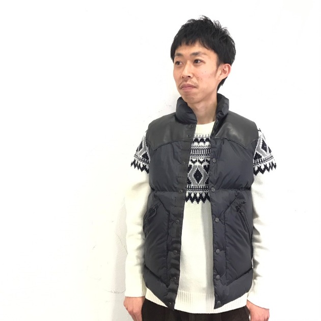 メンズコーディネートVol.282～＜ROCKY MOUNTAIN×BRIEFING×BEAMS（ロッキーマウンテン×ブリーフィング×ビームス  ＞別注ダウンベスト｜ビームス アウトレット 鳥栖｜BEAMS