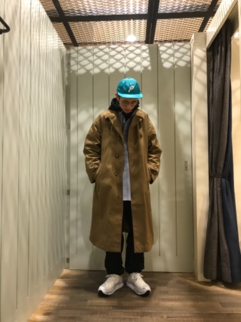 THE NORTH FACE × BEAMS / 別注 ビッグステンカラーコートカラーオリーブ