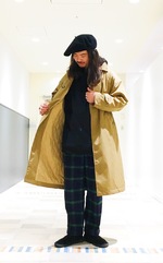 ノースフェイスのビックシルエットコート