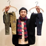 〈BEAMS mini〉あったか裏起毛！バイカラーパンツのご紹介！