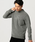 【 SALE おすすめ商品 】大人気のモール素材を使った「モックネックニット」