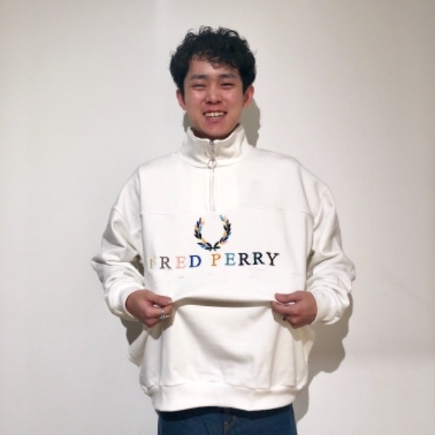 FRED PERRY×BEAMS フレッドペリー ビームス別注 ハーフジップ www