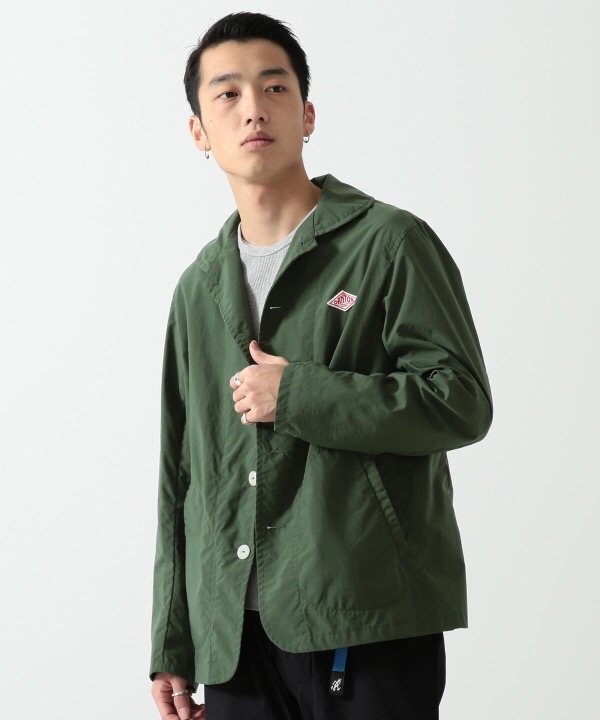 新品 ダントン ビームス 別注 ナイロン カバーオール 刺繍ロゴ 日本製 緑 L 予約］19SS DANTONを先取り！｜ビームス 北千住｜BEAMS
