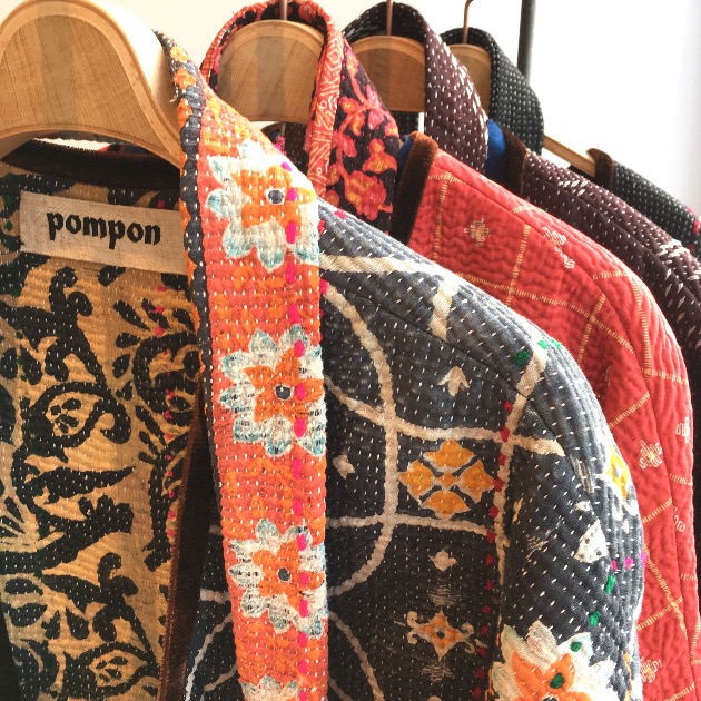 pompon カンタ刺繍のジャケット｜BEAMS JAPAN（ビームス ジャパン）｜BEAMS