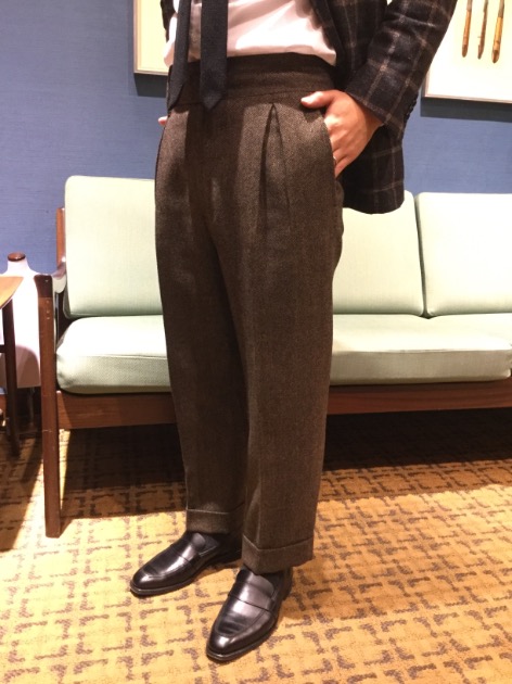 丸の内 開催迫るIGARASHI TROUSERS TRUNK SHOW （1/26(土)、27